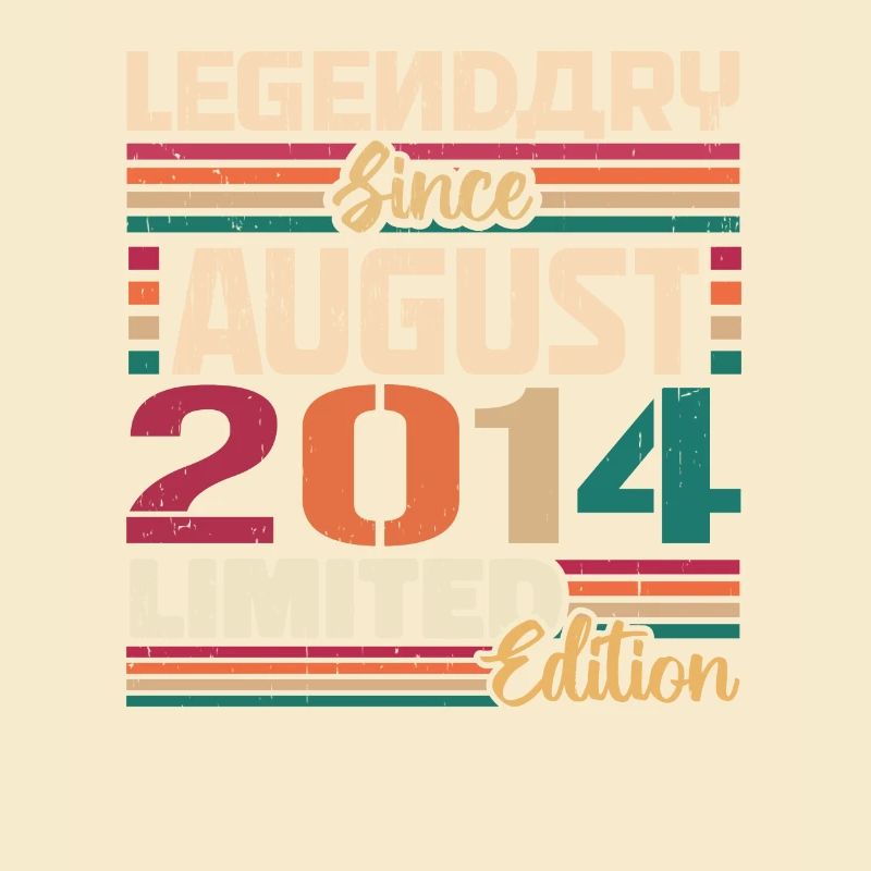 2014 August Birthday Legend August 2014