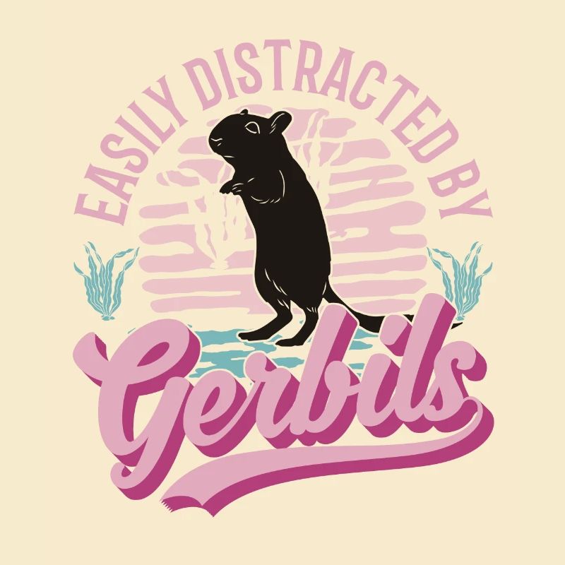 Easily distracted by Gerbils Rennratte Rennmaus
