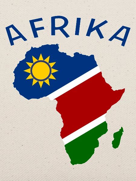 Namibia Landkarte Afrika