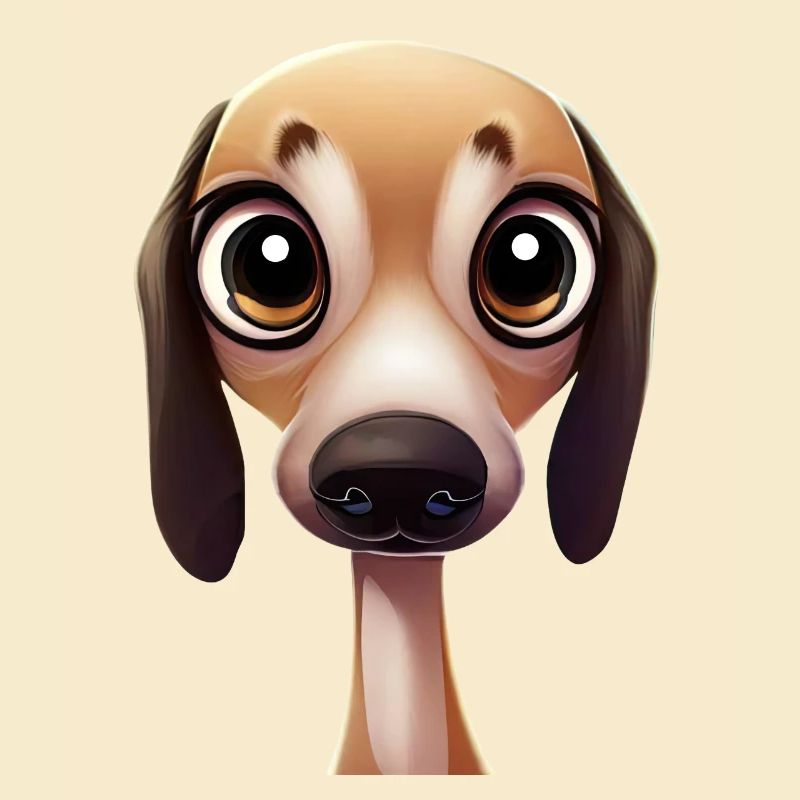 Pose gracieuse de lévrier