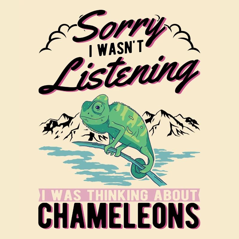 Chamäleon Geschenkidee Chameleon