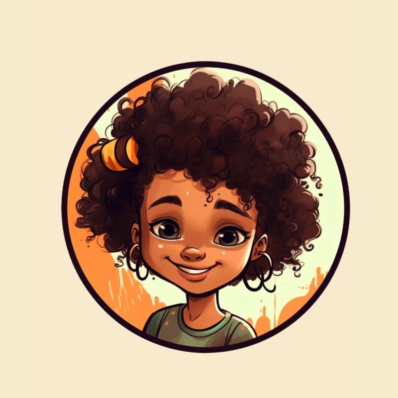 Lebendige Comic-Charakter Illustration