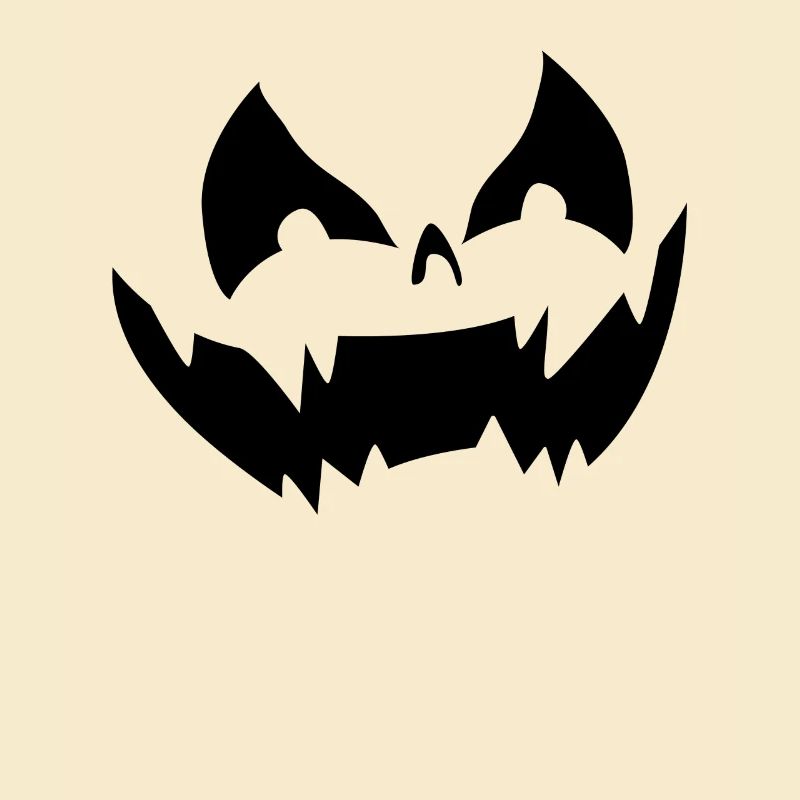 Effrayant Jack O’Lantern Pumpkin Face Halloween