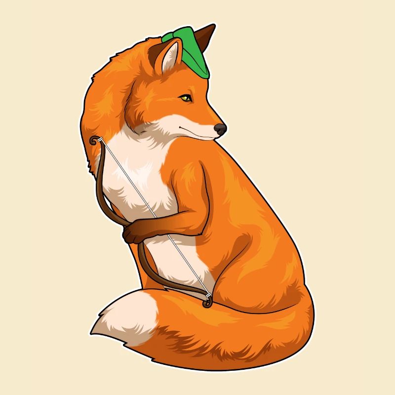 Fuchs Bogenschütze Bogen