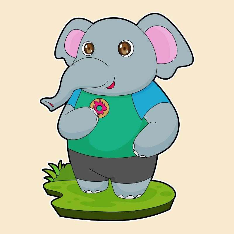 Donut d’éléphant