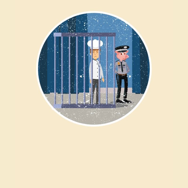 Funny Vegan Chef Restaurant Chef Kitchen Work