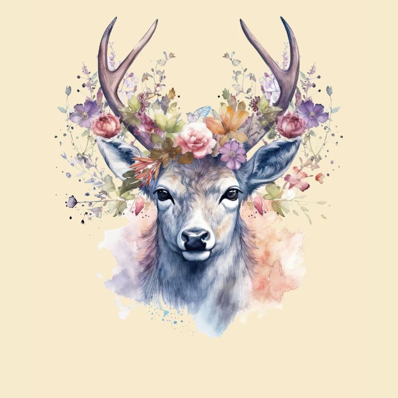 Replacement dirndl deer antlers deer