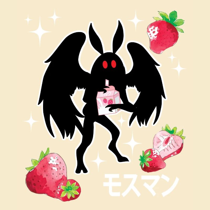 Mothman Erdbeereen Shake