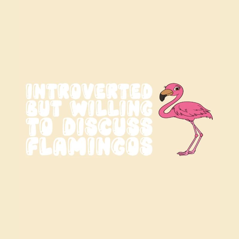 Lustiger Flamingo