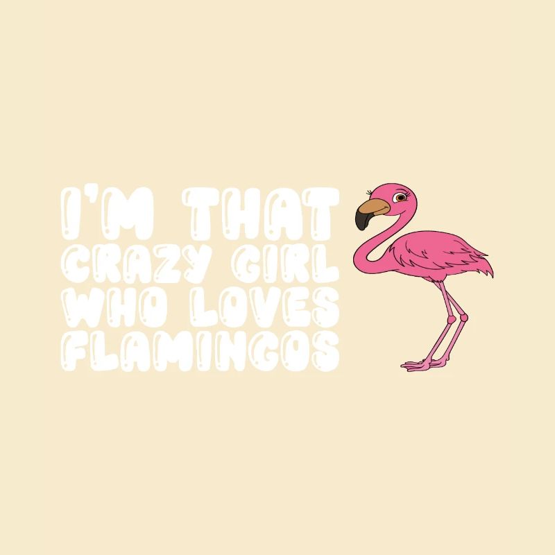Lustiger Flamingo