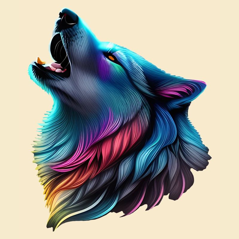 Bunter Wolf