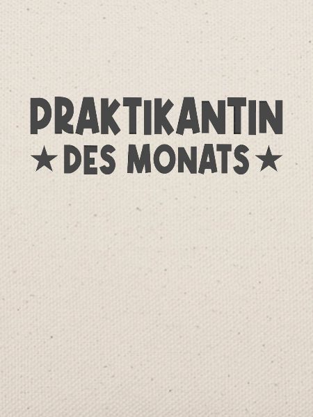 Praktikantin des Monats