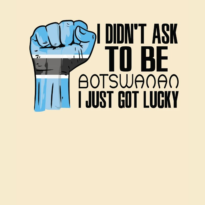 Fierté du Botswana Drapeau du Botswana agrandi