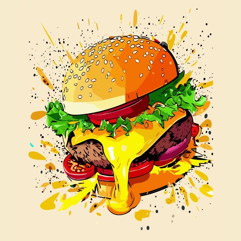 Extra Käse Burger Cheeseburger