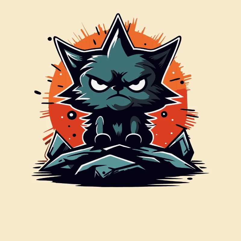 An Angry Star Cat