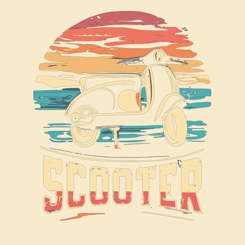 Scooter Motorroller Mofa Moped Roller