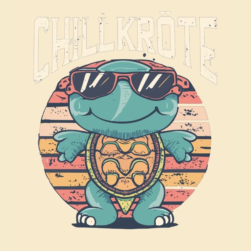 Relaxed turtles Chill toad