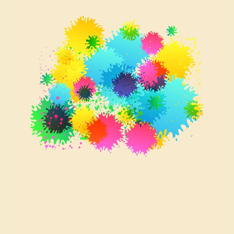 Paintball-Farbspritzer