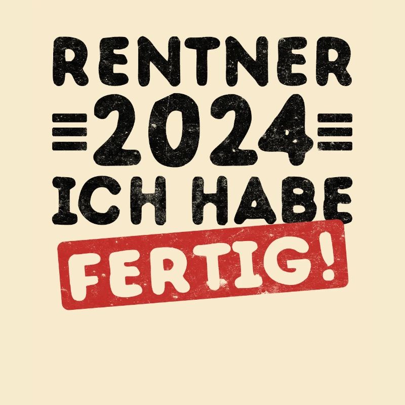 Rentner 2024 Ruhestand Geschenk