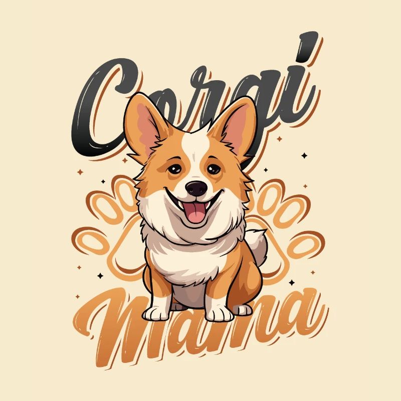 Corgi Mama - Cute Corgi Mama