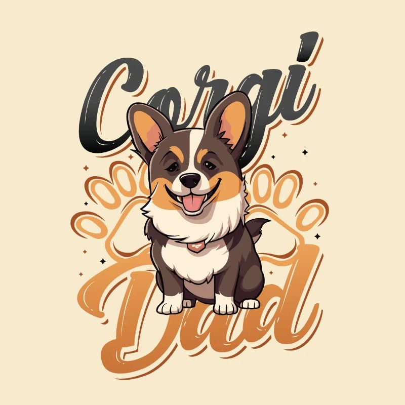 Corgi Daddy, Cute Corgi Daddy