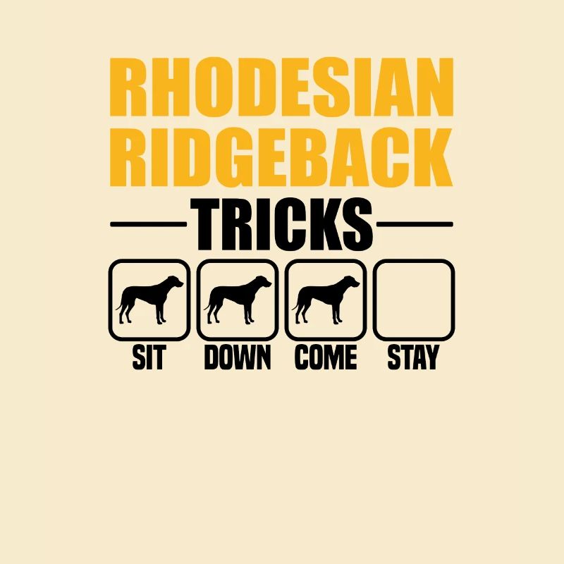 Rhodesian Ridgeback Tricks