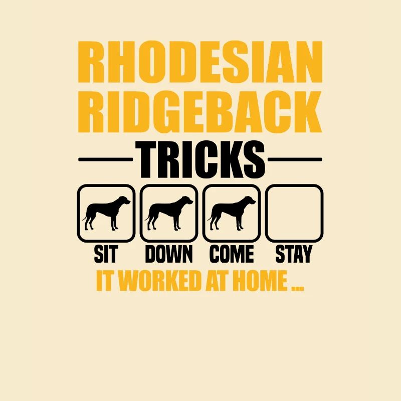 Rhodesian Ridgeback Tricks