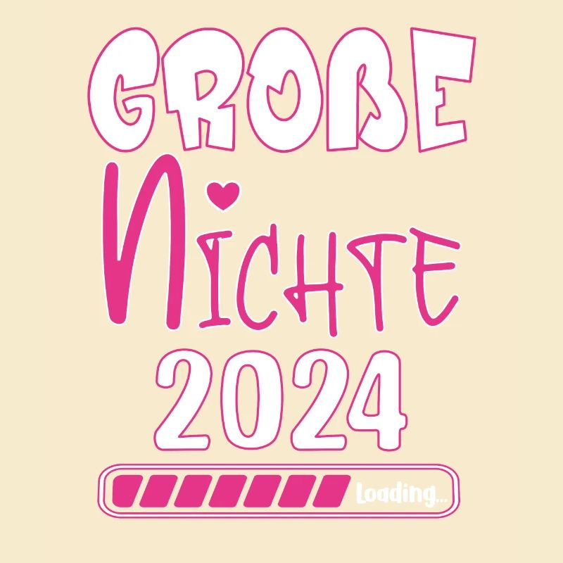 Grosse Nichte 2024 loading Ankündigung Geburt