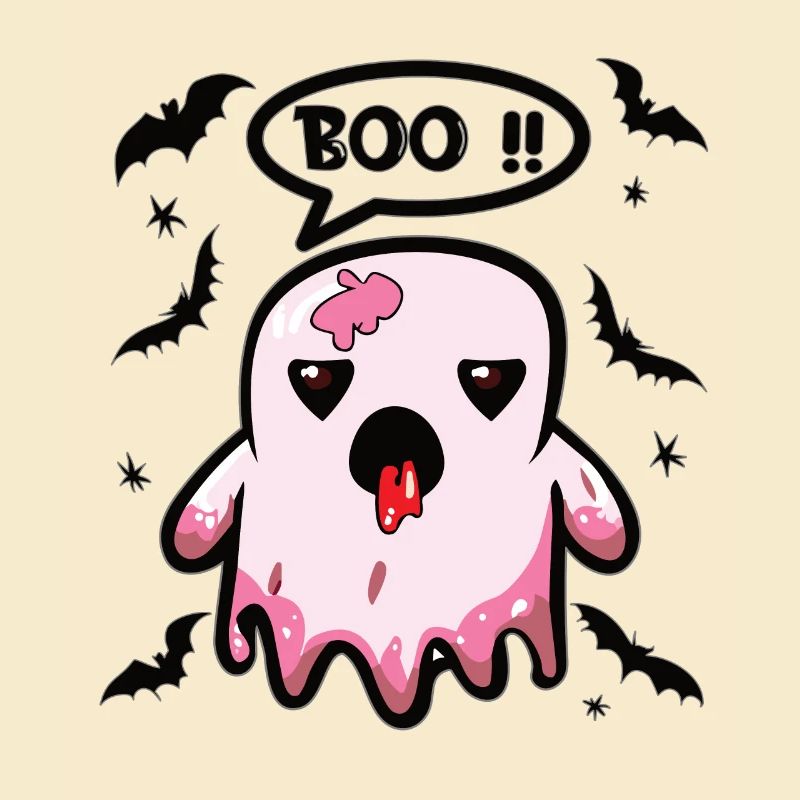 Boo ghost pink