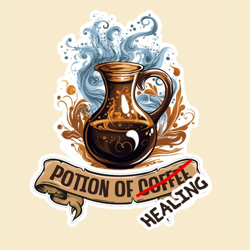 Kaffee oder Heiltrank? Fantasy Rollenspiel