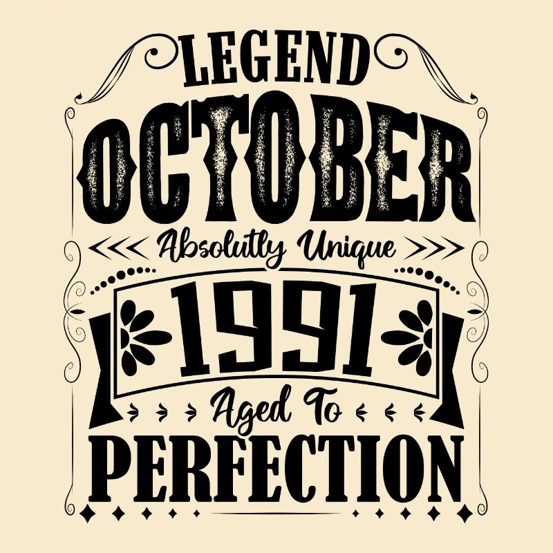 October 1991. October 1991 Birthday Gift.