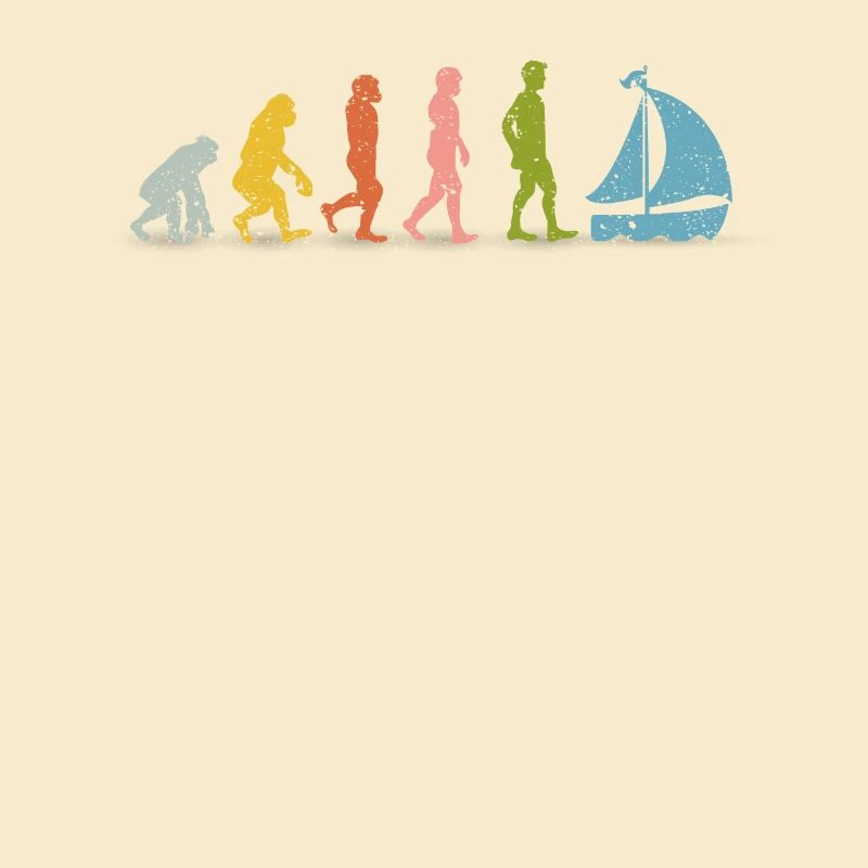 Voile Rétro Voile Evolution Vintage Marin