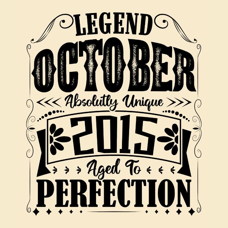 October 2015. October 2015 Birthday Gift.