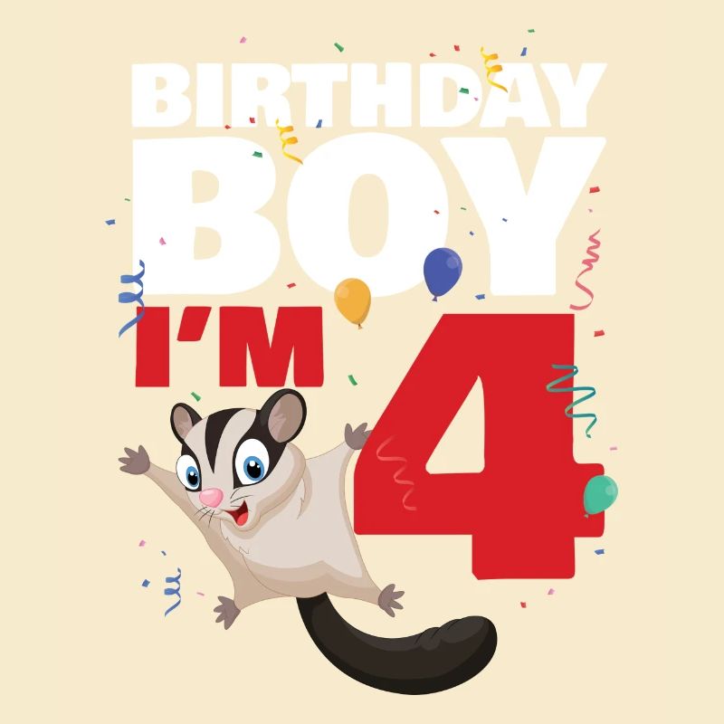 Fille d’anniversaire dans 5 Sugar Glider