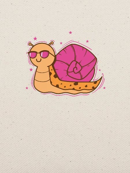 coole Schnecke Tier