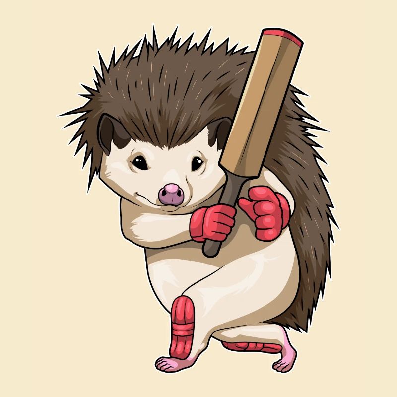 Hedgehog Cricket Cricket Bat