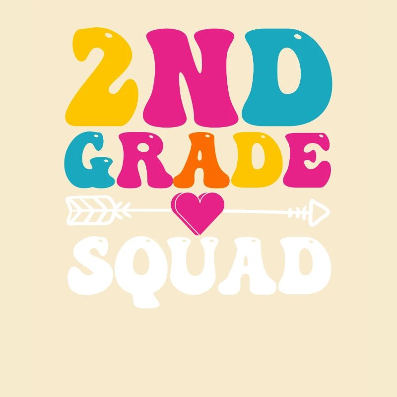 2. Klasse Squad Second Teacher Student Team Back