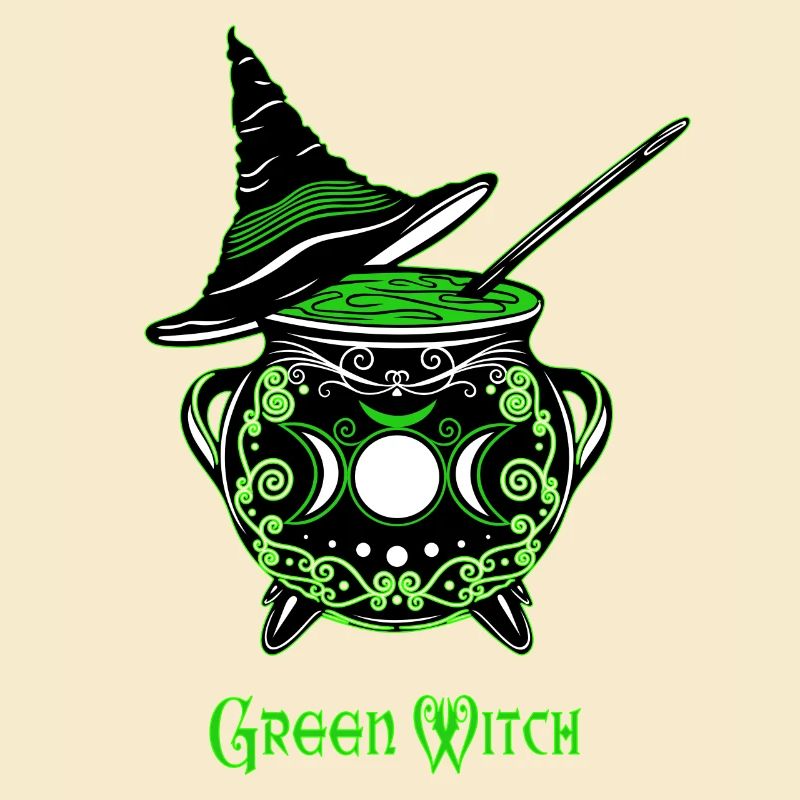 Chaudron Sorcière Chaudron Sorcière Verte