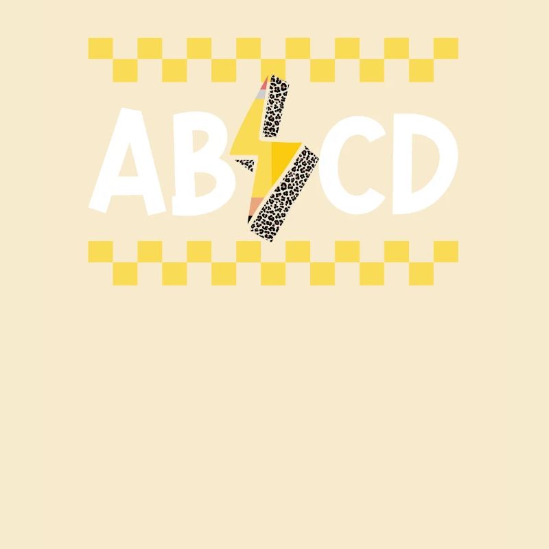 ABCD Lightning Leopard crayon 100e jour de l’école