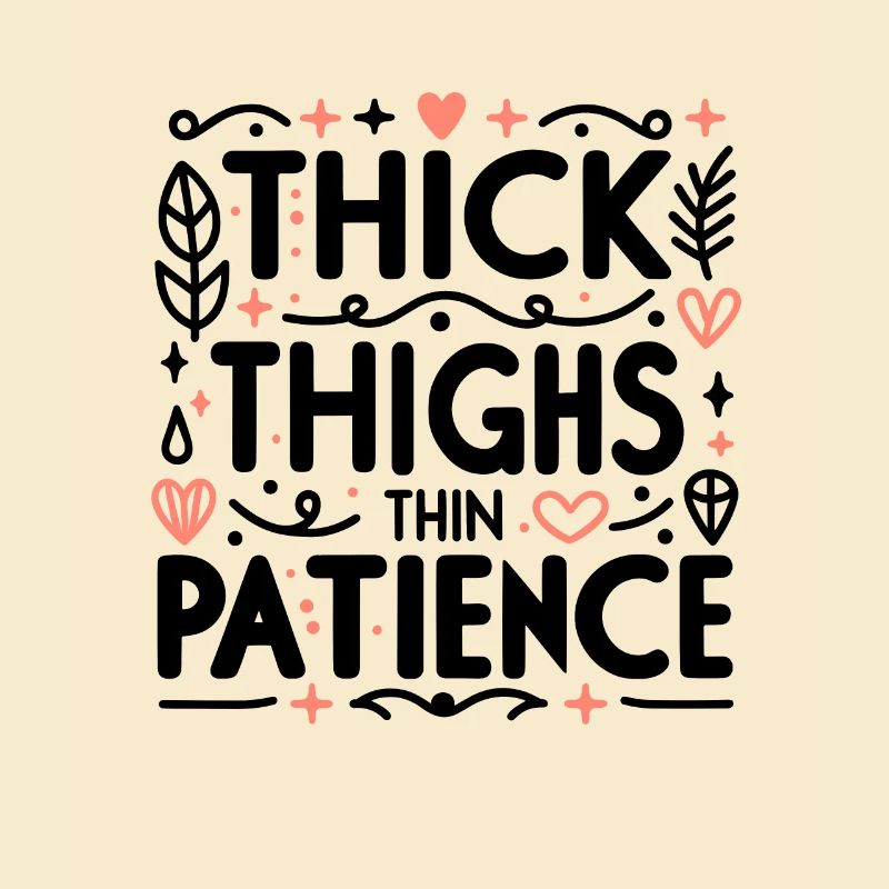 Thick Thighs Thin Patience