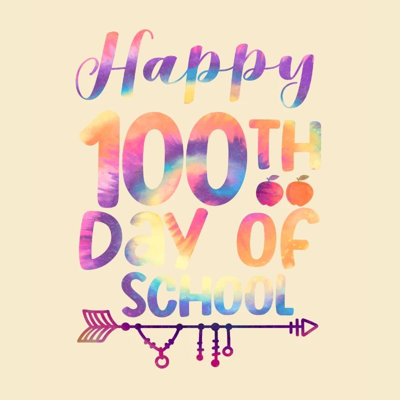 Joyeux 100e jour d’école drôle d’école