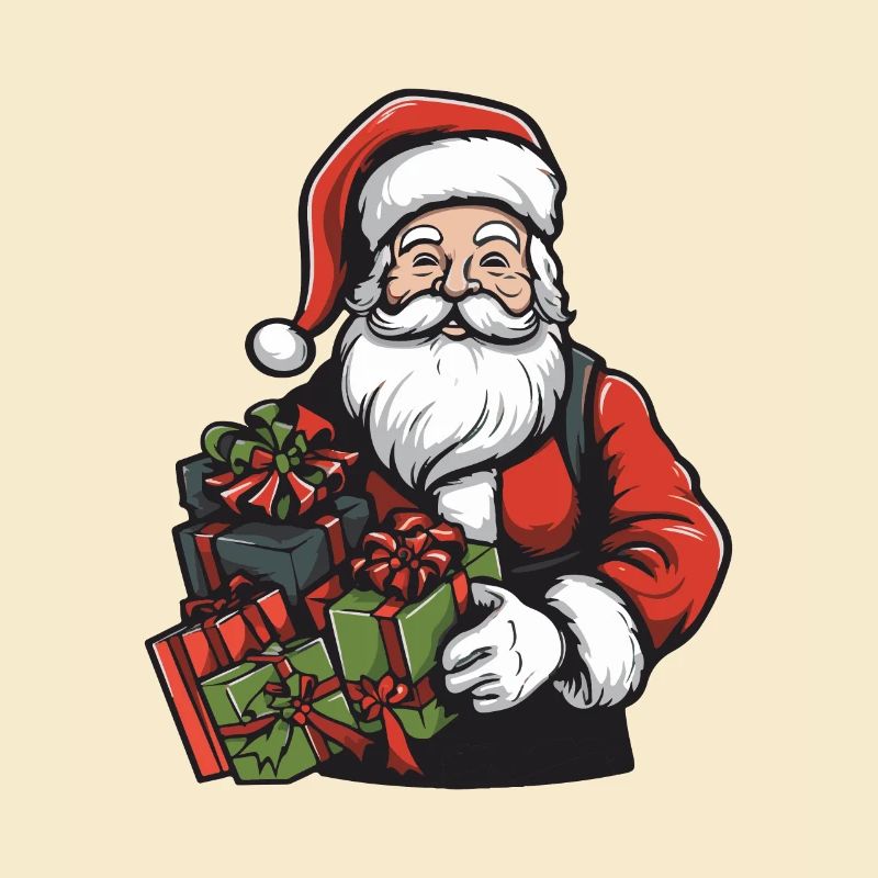 Weihnachtsmann Geschenke