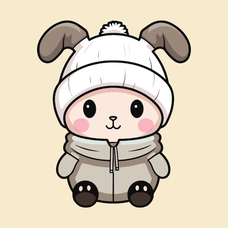 Hase Winter Comic