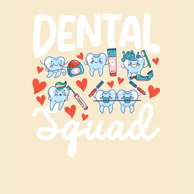 Dental Squad Teeth Assistant Dentist Happy