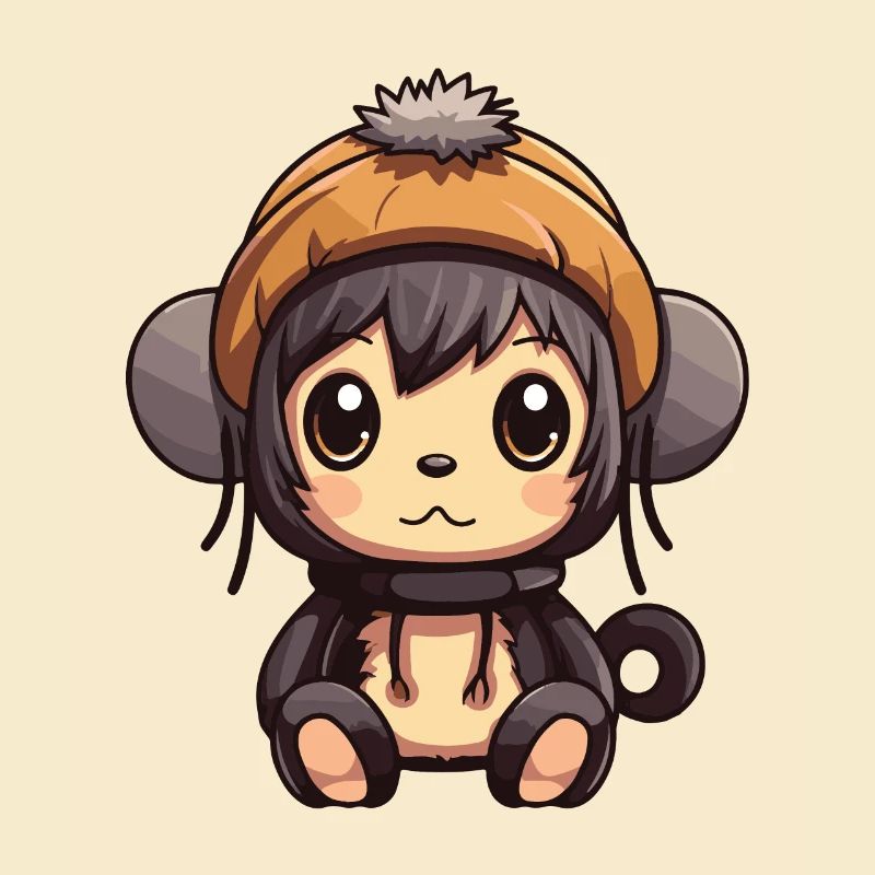 Monkey Winter Comic