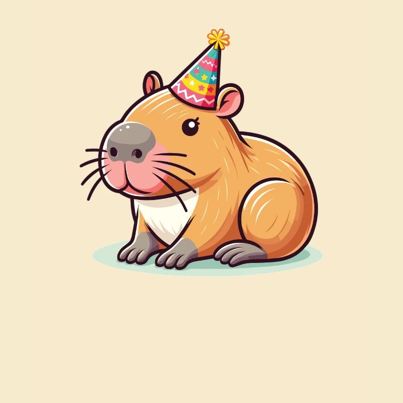Capybara for children's birthday a gift