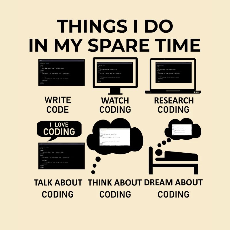 Things I Do in my Spare Time - Coding