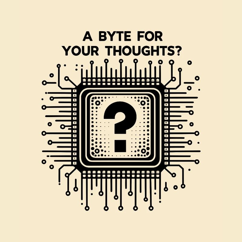 A Byte For Your Thoughts?