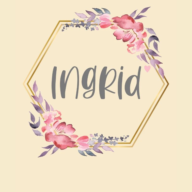 Ingrid Mädchen Name Baby Geschenk