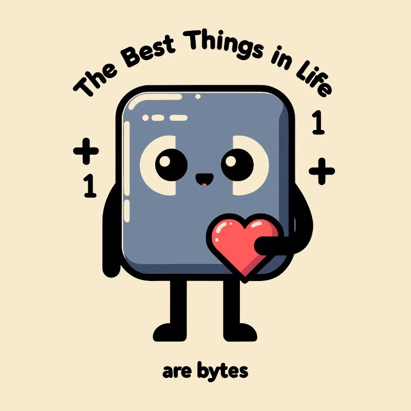 Die besten Dinge im Leben sind Bytes